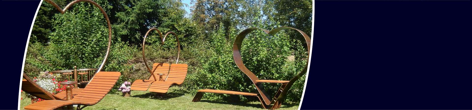 Baschnagel - Metall in Design: Waldsofa, Himmelsliege, Kaminholzregal Metall, Kunstschmied, Gartenmöbel Metall